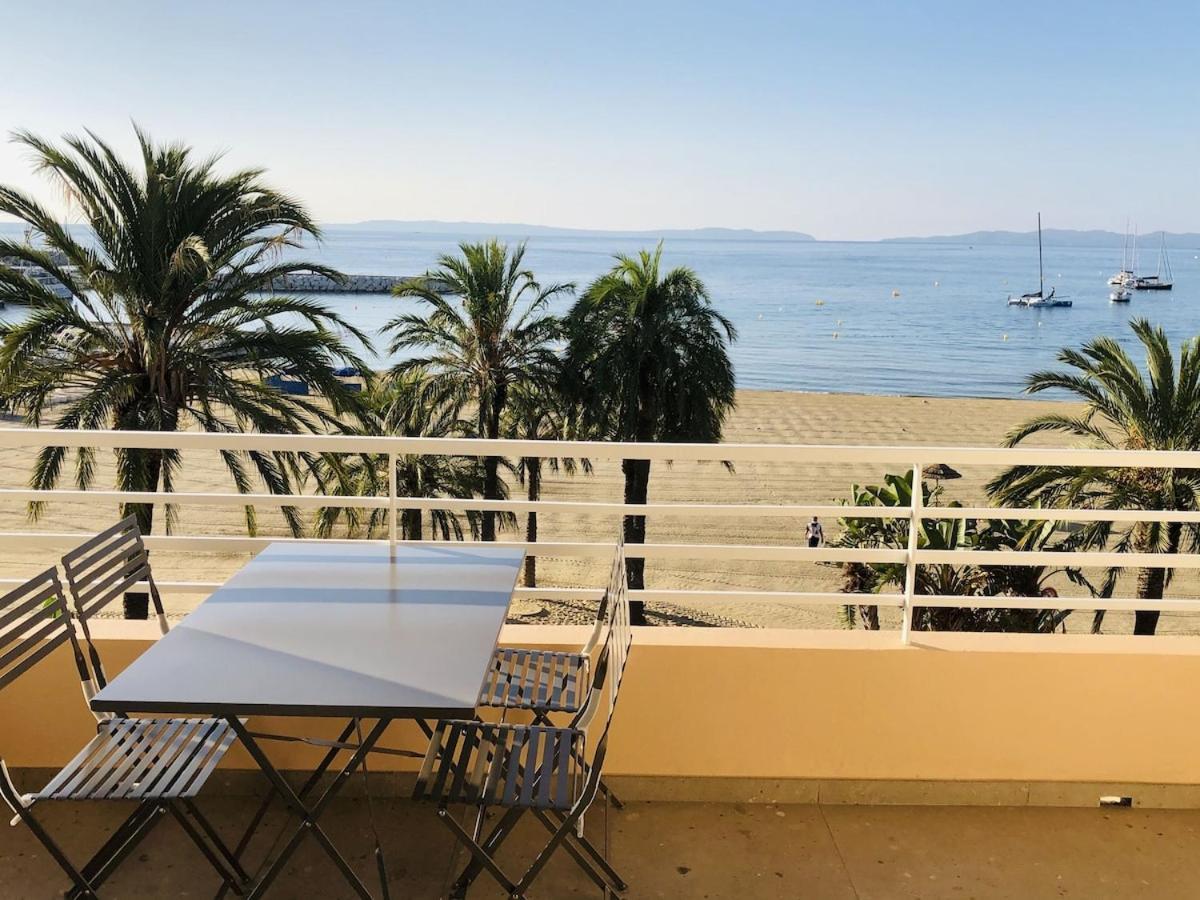 Appartement T3 Lumineux Traversant Totalement Neuf En Face De La Plage Front De Mer Vue Sur Les Iles Vue Mer Panoramique Assuree Residence De La Plage Centre Ville Du Lavandou 3Eme Etage Avec Ascenseur Appartement T3 เลอลาวองดูว์ ภายนอก รูปภาพ
